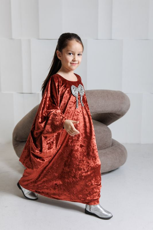 Velvet glow kaftan